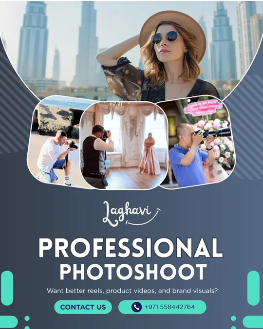 Laghavi: Photoshoot service ad