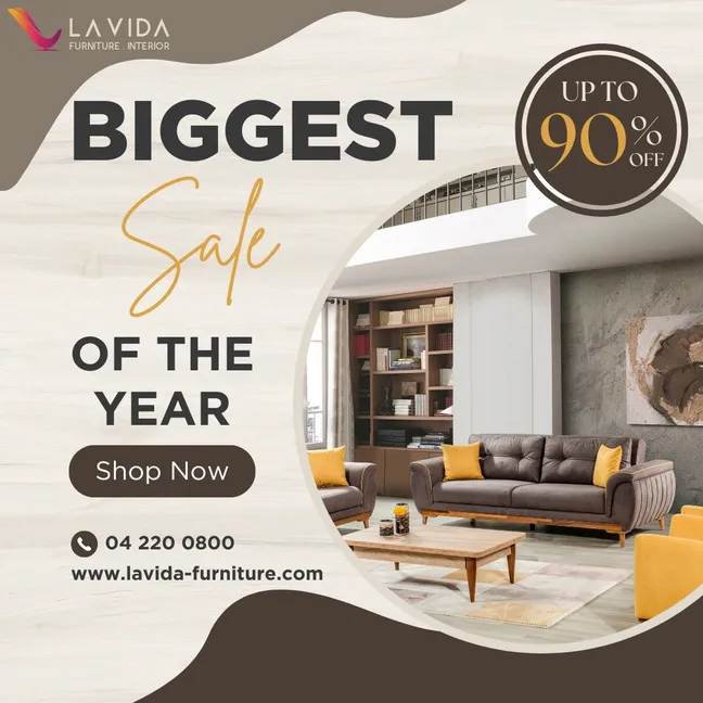 La Vida Furniture: Sale campaign