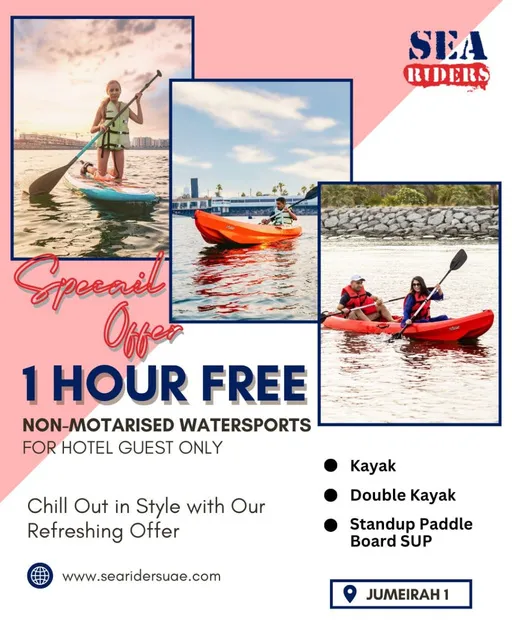 Sea Riders: Watersports offer