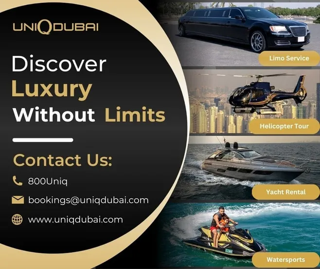 Uniq Dubai: Luxury experiences ad