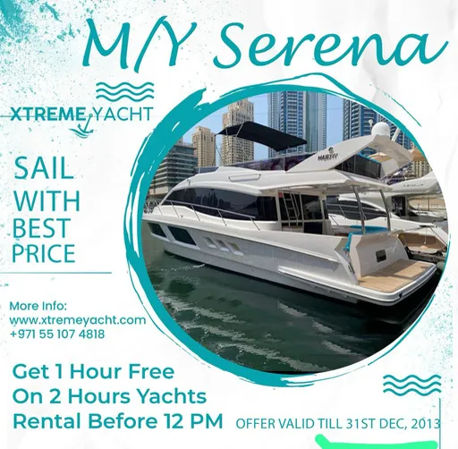 Xtreme Yacht: M/Y Serena promotion