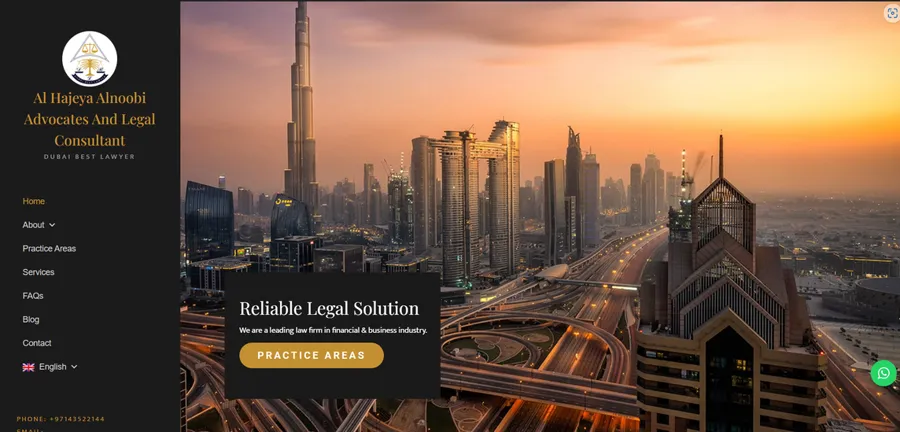 aljazeeraadvocates.ae homepage hero