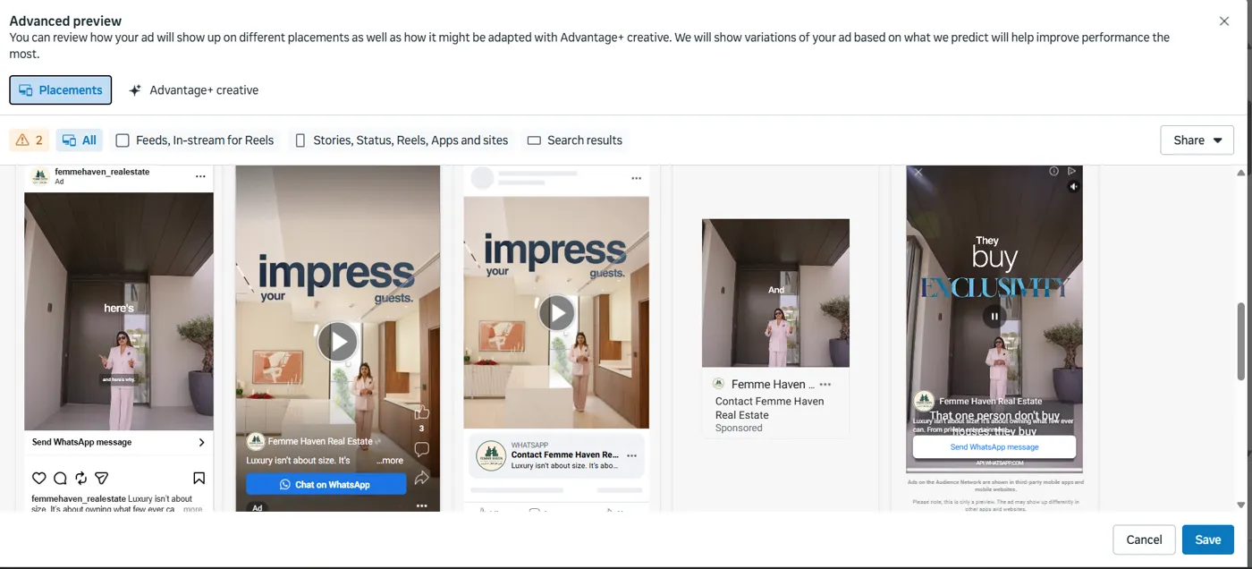 Femme Haven Real Estate · Reels video ads