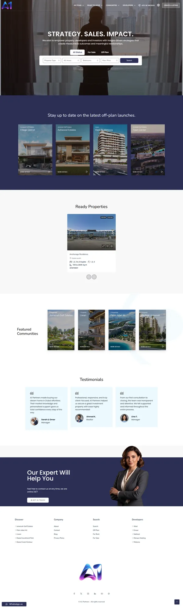 brockrage.a1.partners homepage